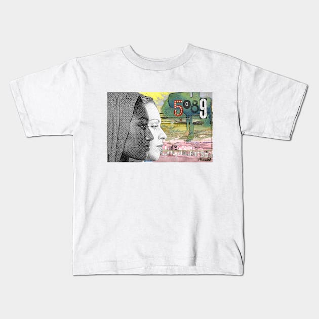 5089 Women Kids T-Shirt by moanlisa